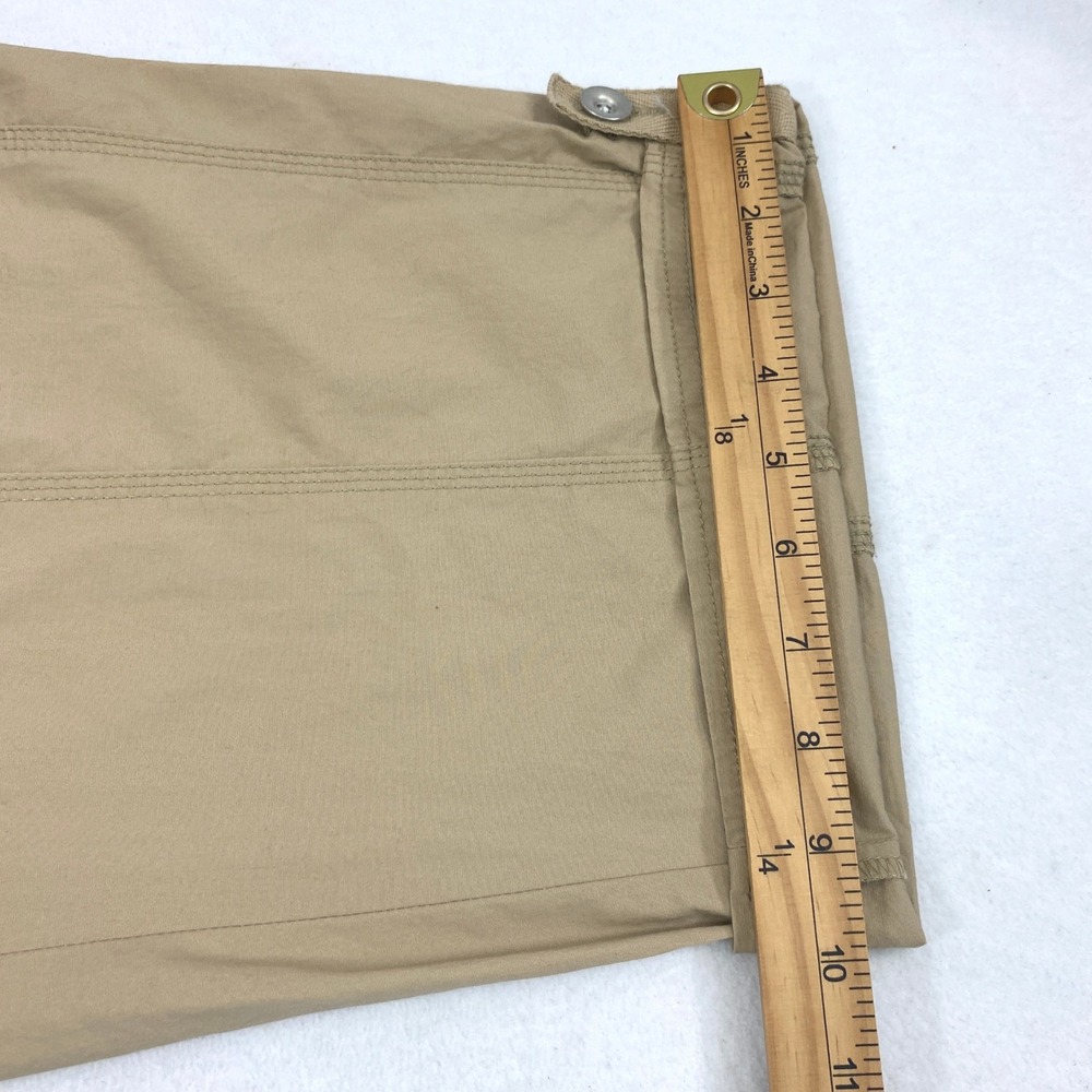 Cato Cargo Capri Pants Womens Plus Size 16W Tan Khaki Utility Crop Mid Rise Gorp - Picture 10 of 13